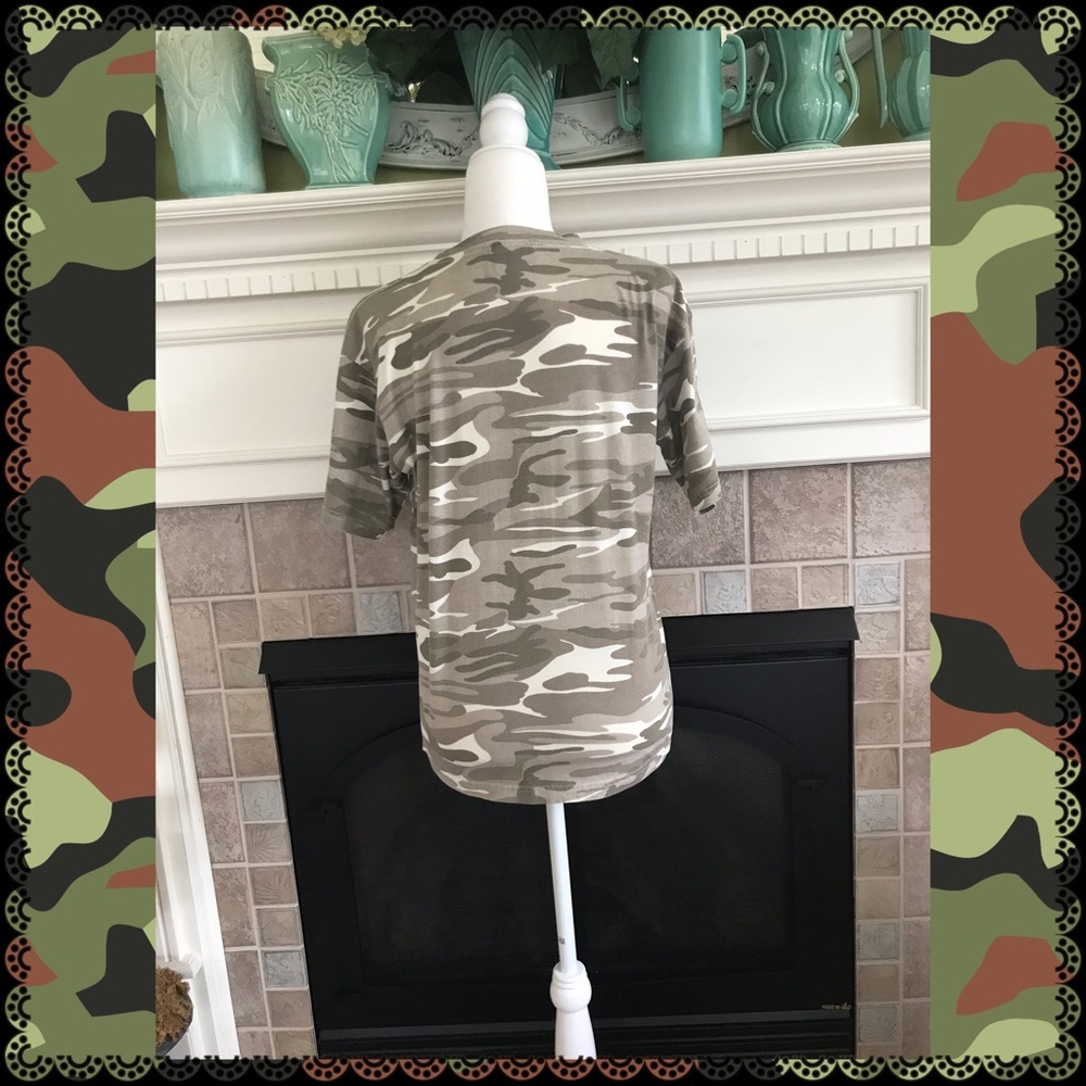 Graphite Sport cami tee, size M - Picture 3 of 4